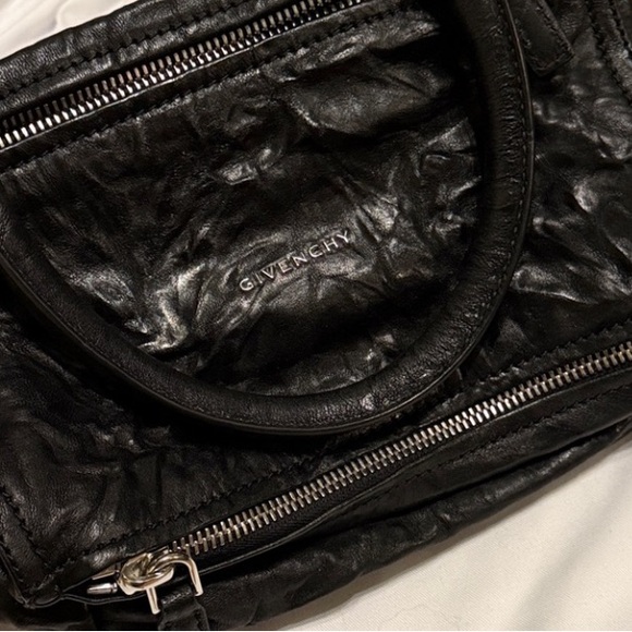💯 Authentic Givenchy Pandora Pepe medium crinkled sheepskin leather - Picture 3 of 5